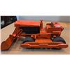 Image 2 : Hubley 10 Inch Crawler on Wheels, 7 Inch Hubley Tractor