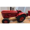 Image 6 : Two Tractors 1/16th Scale Vintage Cast Massey Style International