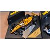 Image 2 : Two Formula One Race Cars in Displays Damon Hill Raul Roesel Cars Are 7 Inches Long