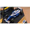 Image 3 : Two Formula One Race Cars in Displays Damon Hill Raul Roesel Cars Are 7 Inches Long