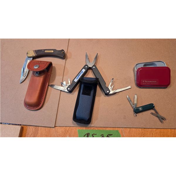 Schrade Old Timer Knife Swiss Army Knife Multi Purpose Pliers