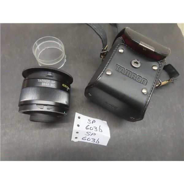 Tamron 2x Teleconverter Camera Lens With Case