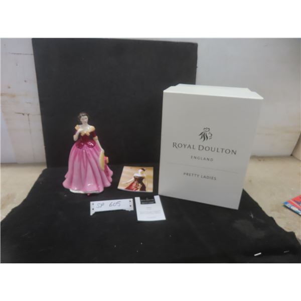 Royal Doulton Pretty Ladies Mary Figurine, 9" Tall, With Box and Tag