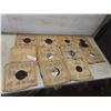 Image 1 : Eleven Edison Thick Diamond Disc Records, Very Good Condition
