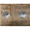 Image 6 : Eleven Edison Thick Diamond Disc Records, Very Good Condition