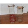 Image 13 : Six Vintage Embossed Milk Bottles and Three Glass Sealers Marked Eaton's Toronto Winnipeg