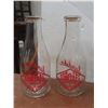 Image 2 : Six Vintage Embossed Milk Bottles and Three Glass Sealers Marked Eaton's Toronto Winnipeg