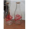Image 3 : Six Vintage Embossed Milk Bottles and Three Glass Sealers Marked Eaton's Toronto Winnipeg