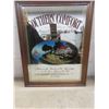 Image 2 : Two Framed Mirror Signs: Southern Comfort and Anheuser-Busch, 20" x 16"