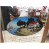 Image 4 : Two Framed Mirror Signs: Southern Comfort and Anheuser-Busch, 20" x 16"