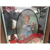 Image 9 : Two Framed Mirror Signs: Southern Comfort and Anheuser-Busch, 20" x 16"