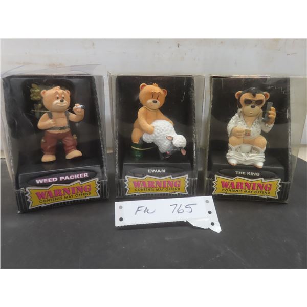 Three Bad Taste Bears in Original Packaging
