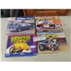 Image 1 : 4 Car Models: Plymouth Duster, 1969 Charger, Funster Chevy & Snap Together Manglia