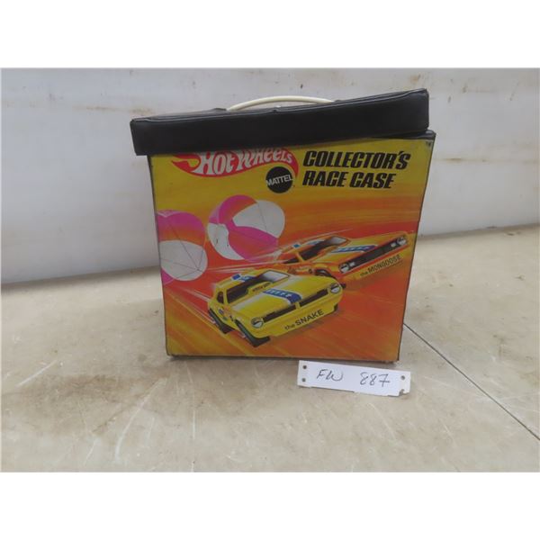 Hot Wheels Collectors Race Case With 60 Cars: Majorette, Matchbox, Husky, Hot Wheels, Lesney