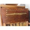 Image 15 : Homemade Wood Jewelry Case With Vintage Brooches, Necklaces, Watches & More 16" x 14 1/2" x 5 1/2"