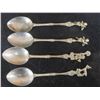 Image 2 : Silver Plated Vanity Mirror, Shoe Horn, Goblet by Murdon B Company, Italian Coffee Spoons & Vintage