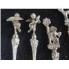 Image 3 : Silver Plated Vanity Mirror, Shoe Horn, Goblet by Murdon B Company, Italian Coffee Spoons & Vintage