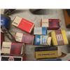 Image 12 : Automotive Lot: Vintage Hardware & Fuel Gauges, Side View Mirrors, Relay, Starter, Compass, Thermos
