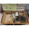 Image 14 : Automotive Lot: Vintage Hardware & Fuel Gauges, Side View Mirrors, Relay, Starter, Compass, Thermos