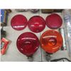 Image 3 : Automotive Lot: Vintage Hardware & Fuel Gauges, Side View Mirrors, Relay, Starter, Compass, Thermos