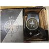 Image 9 : Automotive Lot: Vintage Hardware & Fuel Gauges, Side View Mirrors, Relay, Starter, Compass, Thermos