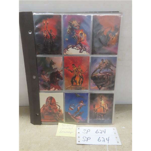 Ninety Card Set, 1991 Artist Boris Vallejo