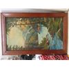 Image 6 : Three Vintage Pictures, Largest 27" x 17"