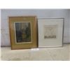 Image 1 : Two Framed Pictures, Largest 17" x 14"