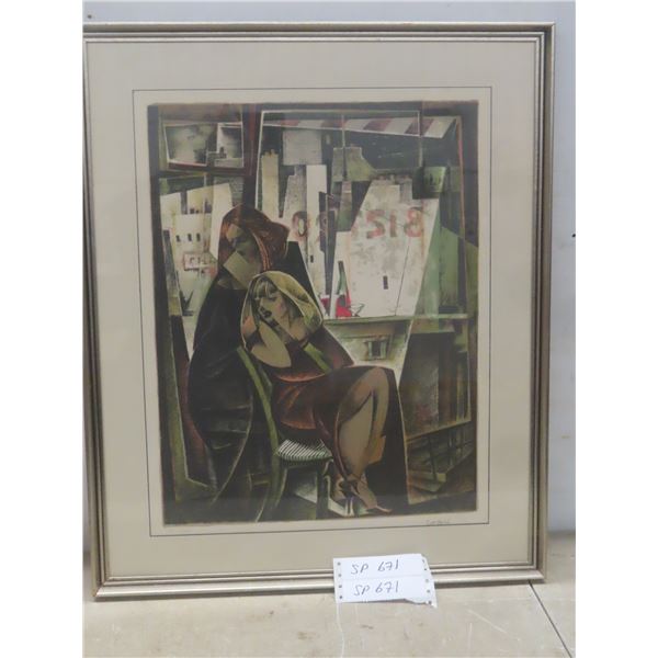 Numbered and Signed Print, 24" x 20"