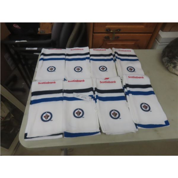 Eight New Winnipeg Jets Winter Scarves