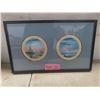 Image 10 : Three Framed Pictures Including Harrison 9" x 7" and Hand-Painted Cesar 1982, 7" x 11"