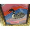 Image 5 : Three Framed Pictures Including Harrison 9" x 7" and Hand-Painted Cesar 1982, 7" x 11"
