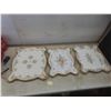 Image 1 : Three Large Serres Porcelain Signed Charles Percier Trays