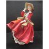Image 11 : Three Royal Doulton Figurines: Janet 1932 6" Tall, Tracy 1982 7 1/2" Tall, and Top of the Hill 7"