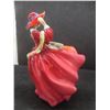 Image 13 : Three Royal Doulton Figurines: Janet 1932 6" Tall, Tracy 1982 7 1/2" Tall, and Top of the Hill 7"