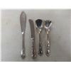 Image 11 : Silverware Including Silver-Plated, CPR Rail Souvenir Spoons, and More