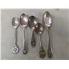 Image 12 : Silverware Including Silver-Plated, CPR Rail Souvenir Spoons, and More