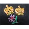 Image 2 : Vintage Cufflinks, Tie Clips, Rhinestone Bracelets, Watch Faces, and More