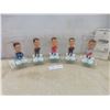 Image 1 : Five Playmakers 2001–2002 NHL Figures With Boxes Including Curtis Joseph, Ilya Kovalchuk, Steve Yze