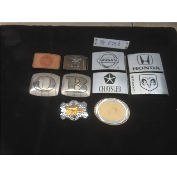 10 Belt Buckles
