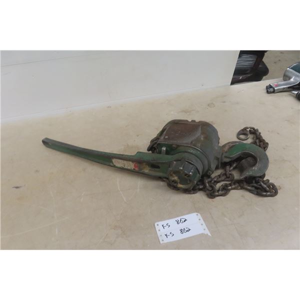 Chain Ratchet Hoist