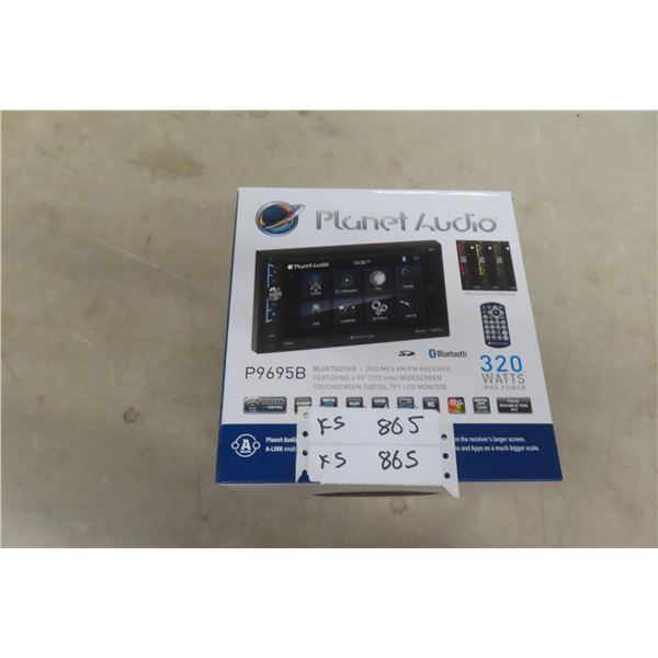 Planet Audio P9695B Bluetooth DVD/MP3 AM/FM Receiver