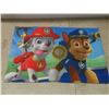 Image 4 : Large Lot of Children's Twin Flat Sheets/Pillowcases Shoe Bags Transformers Ghostbusters Paw Patrol