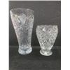 Image 2 : Lot of Four Glassware Jug Crystal Vases Fenton Hobnail