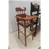 Image 6 : Doll High Chair and Open Bookshelf, 31" x 22" x 7"