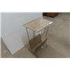 Image 2 : Retro Magazine Rack/stand, 28" x 16 1/2" x 12"