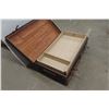 Image 3 : Antique Trunk With Tray, 13" x 36" x 21"