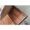 Image 4 : Antique Trunk With Tray, 13" x 36" x 21"