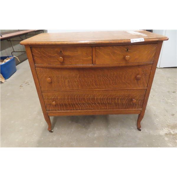 Antique Oak Dresser, 36" x 40" x 21"