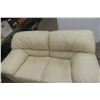 Image 9 : Leather or Leather-Style Couch, 82" Wide, and Love Seat, 62" Wide